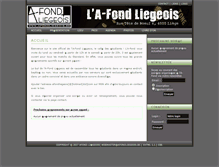 Tablet Screenshot of afondliegeois.be